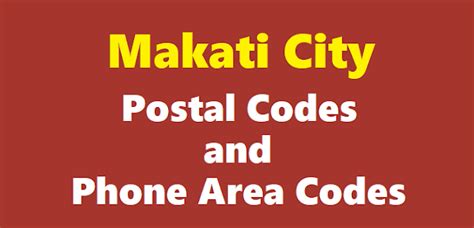 zip code makati|Makati City ZIP Codes/Postal Codes and Phone Area .